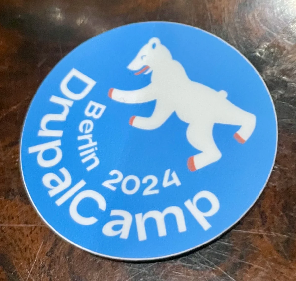 Aufkleber zum Drupalcamp Berlin 2024