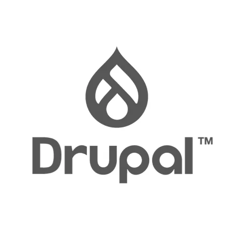 Drupal Logo - öffne externe Webseite drupal.org