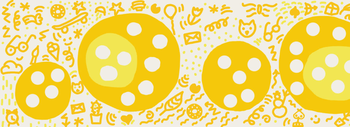 Grafische Darstellung von Kreisen, in denen weitere Kreise und Rollen platziert sind